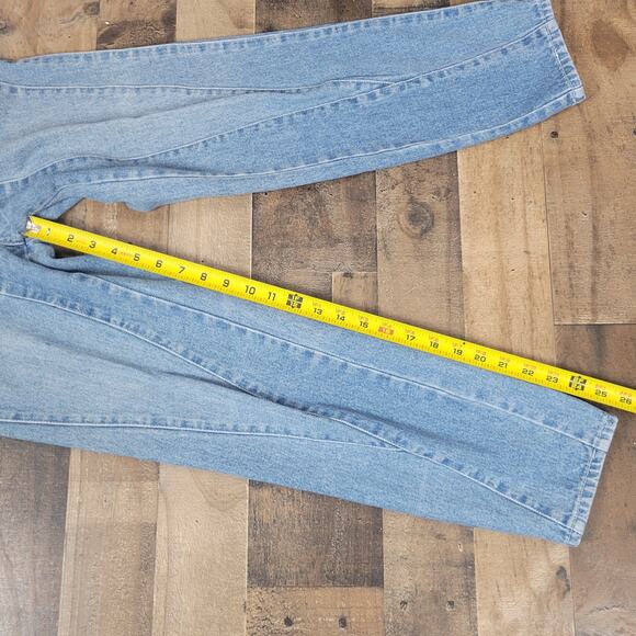 Vintage Punky Womens‎ Denim Blue 100% Cotton Jeans Retro Casual Minimalist - Picture 13 of 13